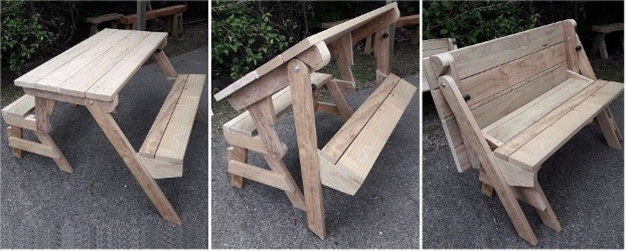 How To Build A Convertable Picnic Table BuildEazy