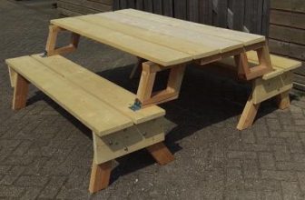 2 piece convertible picnic table