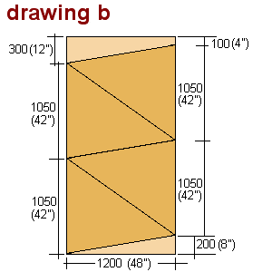 playhouse roof-panel plan