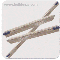 making and fitting the playhouse roof beams