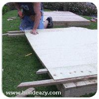 trimming the playhouse walls2