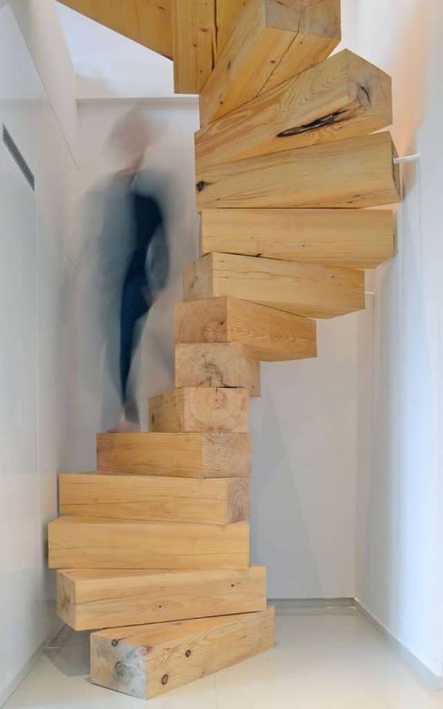 Chunky Staircase by Lucjan Kuc