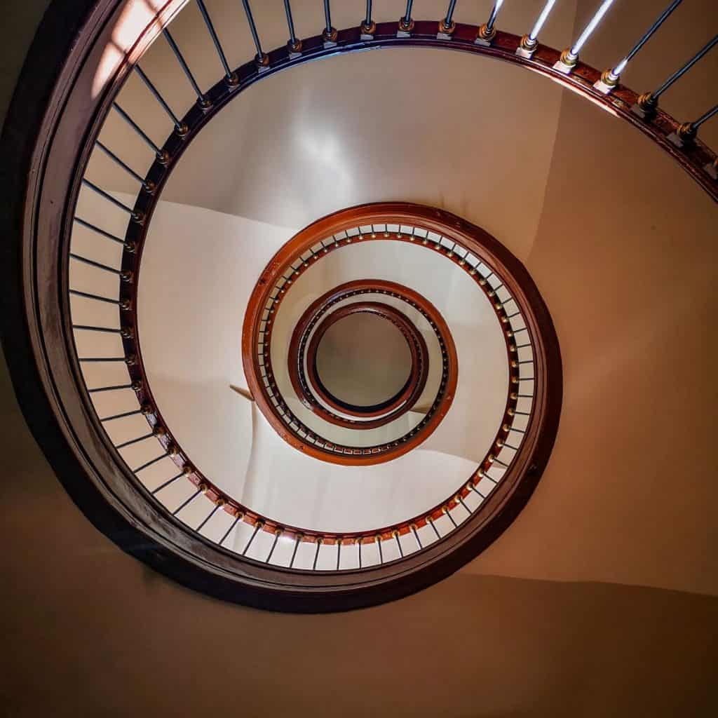 Classic Spiral Stairs