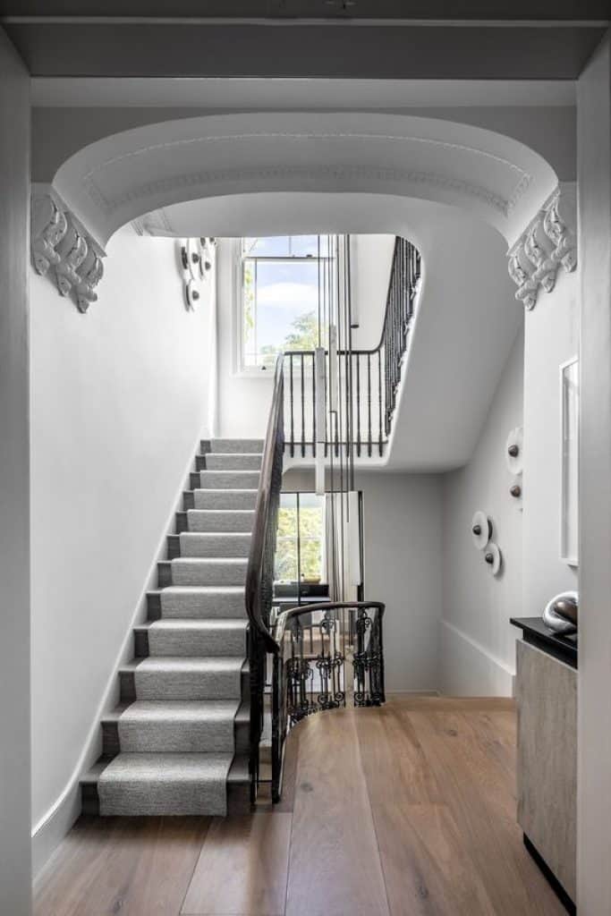 Contemporary Staircase in a modern London home