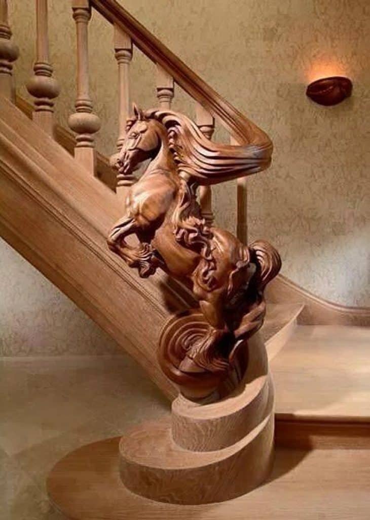 Legendary Horse Staircase by TrapArt