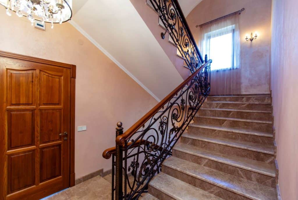 Luxurious Mahogany Stairs