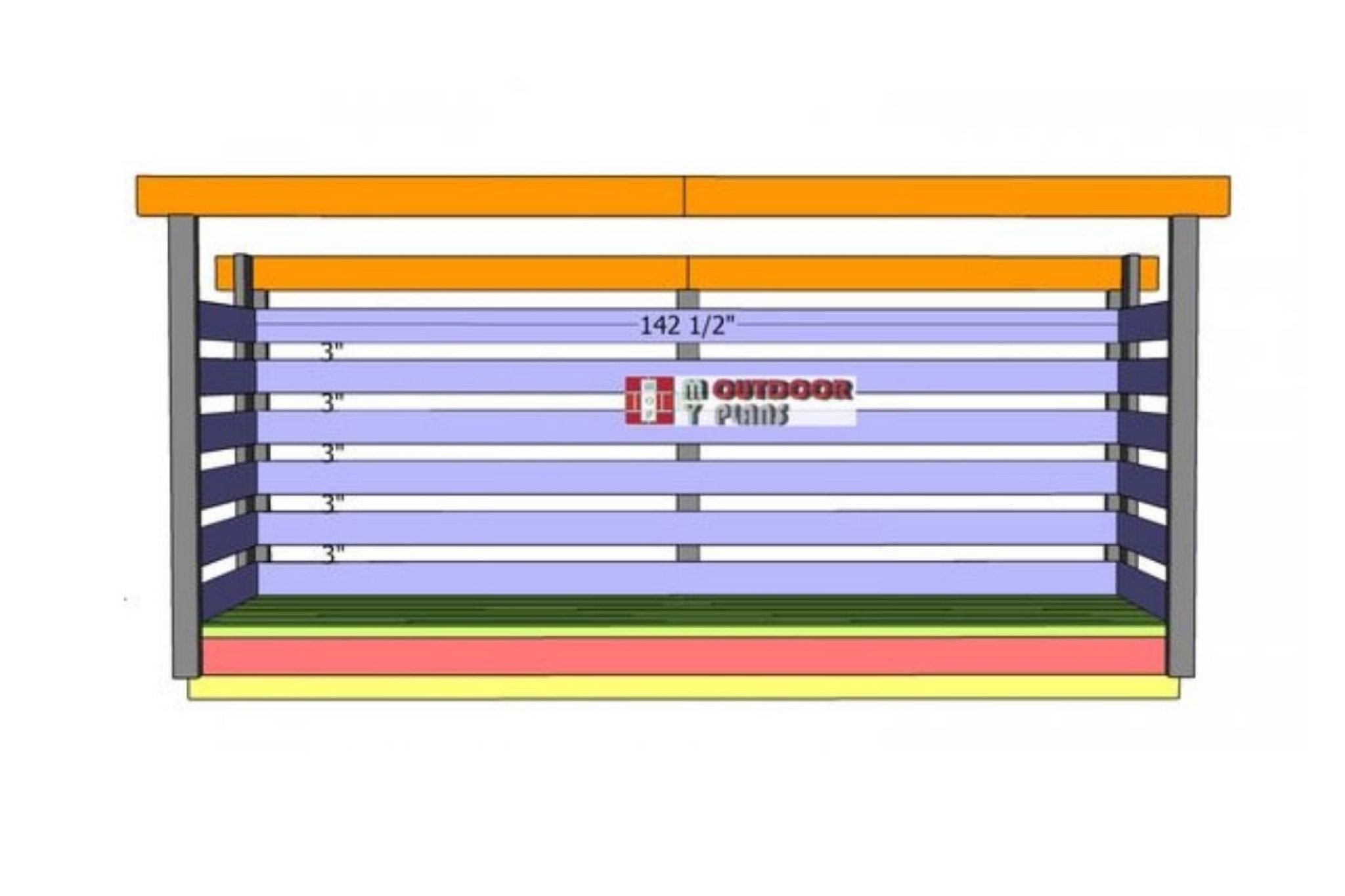 16 Free Firewood Storage Shed Plans BuildEazy