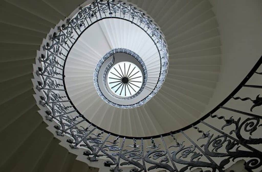 Queen Anne Geometrical Staircase