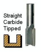 Straight-Cutting Router Bits