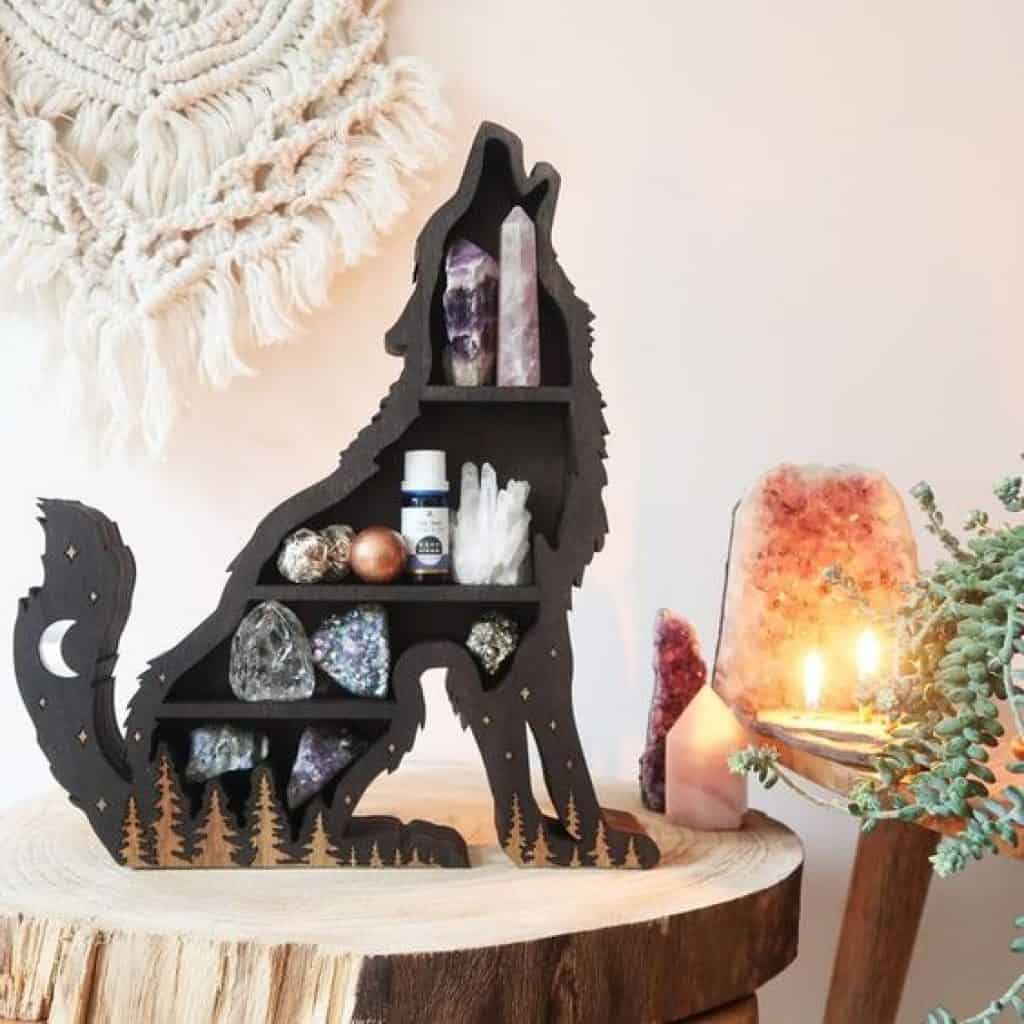 Wolf Shaped BookShelf