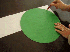 Making a template with rounded edges