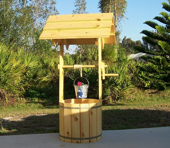 🌼 How to build a wooden wishing well | BuildEazy