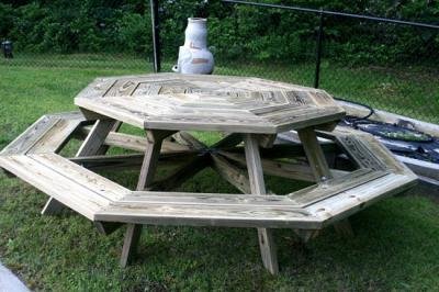 🔨 How to build an octagonal picnic table | BuildEazy