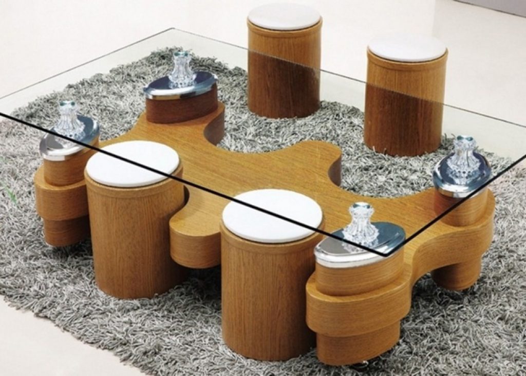 elegant coffee table