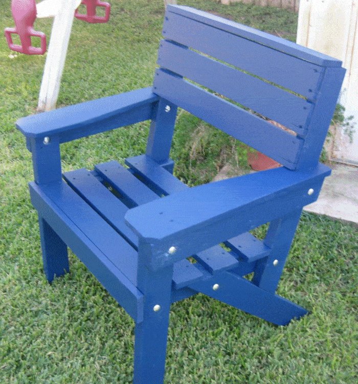 How To Make A Simple Garden Chair, How To Make A Simple Garden Seat