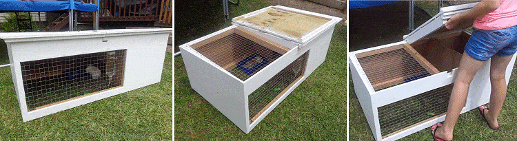 Guinea Pig Hutch Plans : Final
