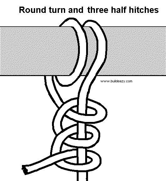 Swing Rope : HAlf Hitch Knot
