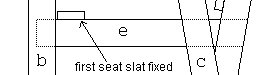 Bench Seat Plans : First Seat Slat Fixed
