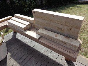 Kitchen Island Bench : Cut the Pieces
