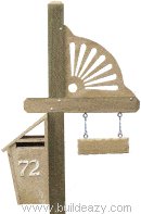 mailbox stand