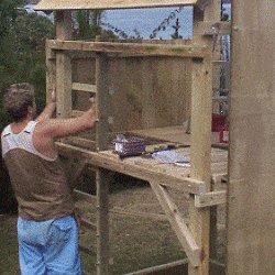 Kid's Play Fort Plan : Ladder Panels