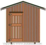 How to make a shed door