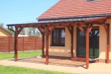 How to build a Lean-to Pergola with a pvc/polycarbonate type roof