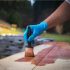 How To Paint Over Stained Wood