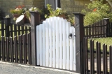 How to make a low picket gate, child-proof
