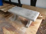 Concrete seat
