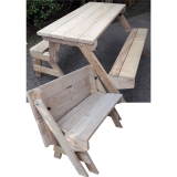 Plans to build a Convertible Picnic Table