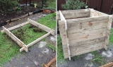 Make an interlocking Garden Bed Box