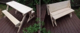 How to build a kids’ 2 in 1 bench & picnic table