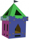 How to make a Kid’s Castle Playhouse