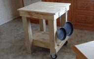 Kitchen island bench