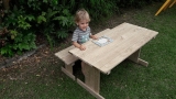 Build a kids table and bench