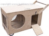 How to make an indoor Rabbit Hutch
