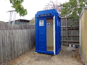 ‘Dr Who’ Police Box Plans