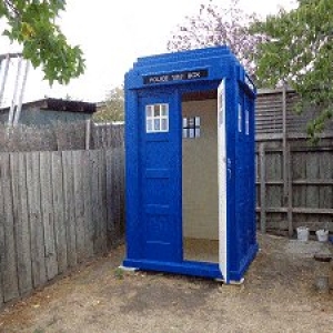 ‘Dr Who’ Police Box Plans