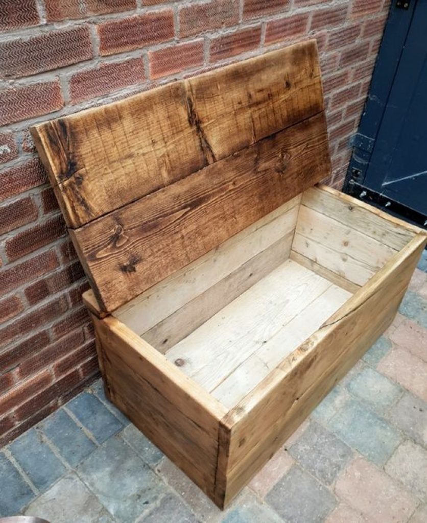 wooden storage box