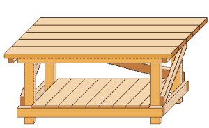 woodworking bench